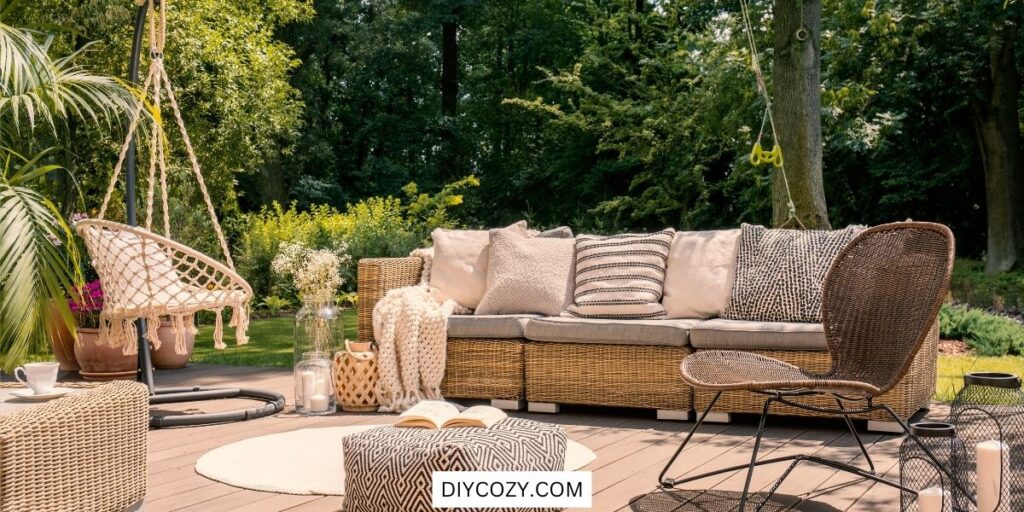 15 Budget Patio Ideas - DIYCozy: Nails, Decor, DIY, Gardening, Holidays