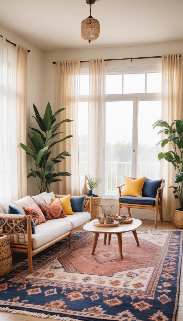 25 Chic & Modern Boho Living Room Ideas To Copy - DIYCozy: Nails, Decor ...