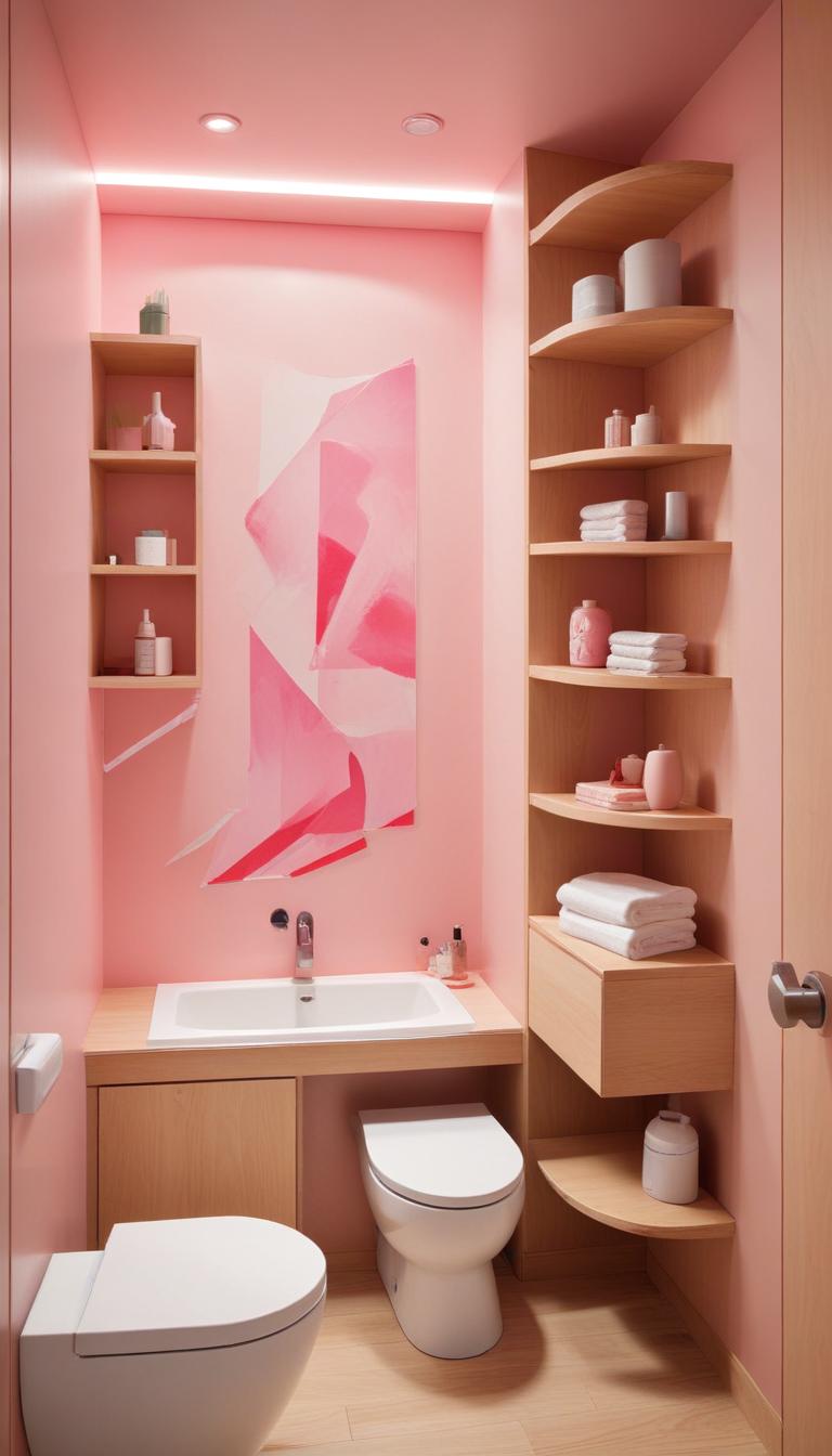 19 Genius Small Bathroom Ideas: Space-Saving Hacks - DIYCozy: Nails ...