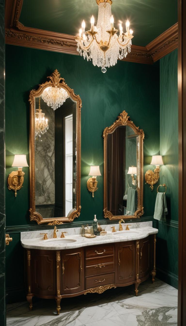 27 Gorgeous Green Bathroom Ideas For A Fresh Look - DIYCozy: Nails ...