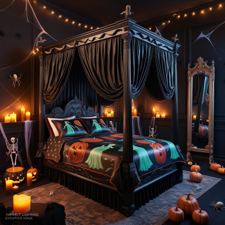 56 Halloween Bedroom Ideas