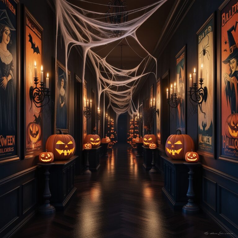 19 Halloween Hallway Decorations Ideas