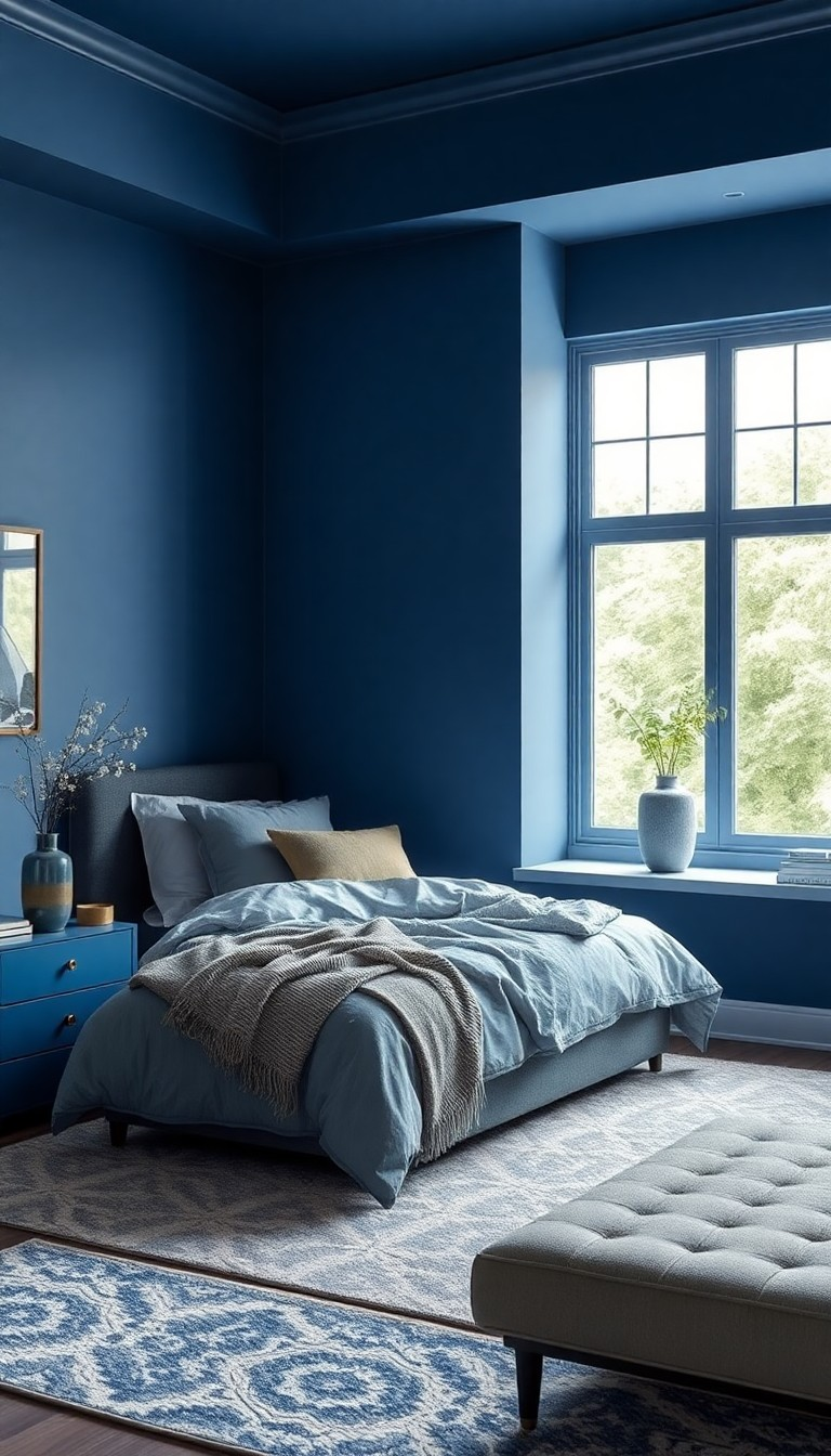 25 Blue Bedroom Ideas for a Calming Haven - DIYCozy: Nails, Decor, DIY ...