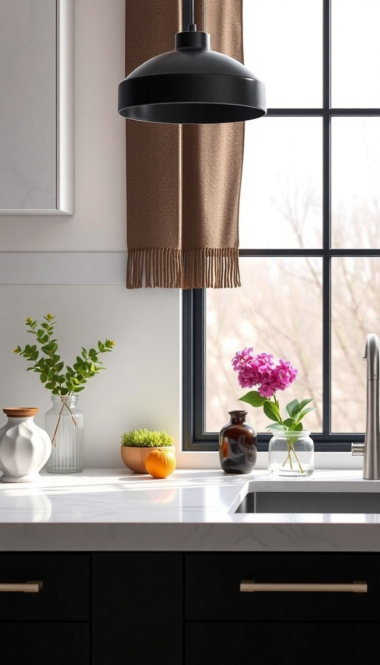 28 Kitchen Window Sill Decor Ideas You'll Love - DIYCozy: Nails, Decor, DIY, Gardening, Holidays