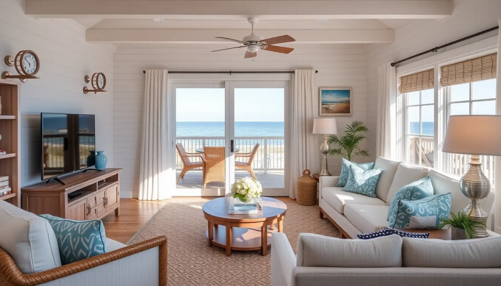 27 Coastal Living Room Ideas for a Beachy Home - DIYCozy: Nails, Decor