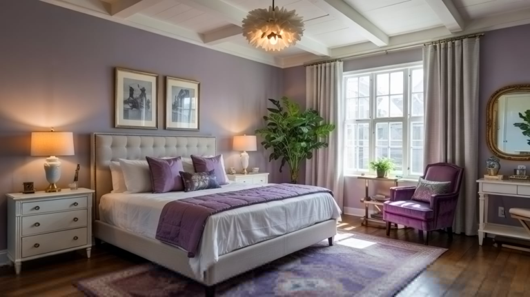 23 Purple Bedroom Ideas