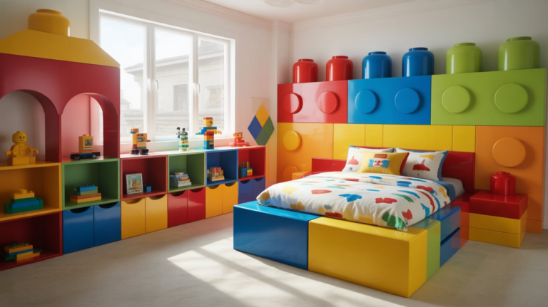 21 Lego Inspired Bedroom Ideas