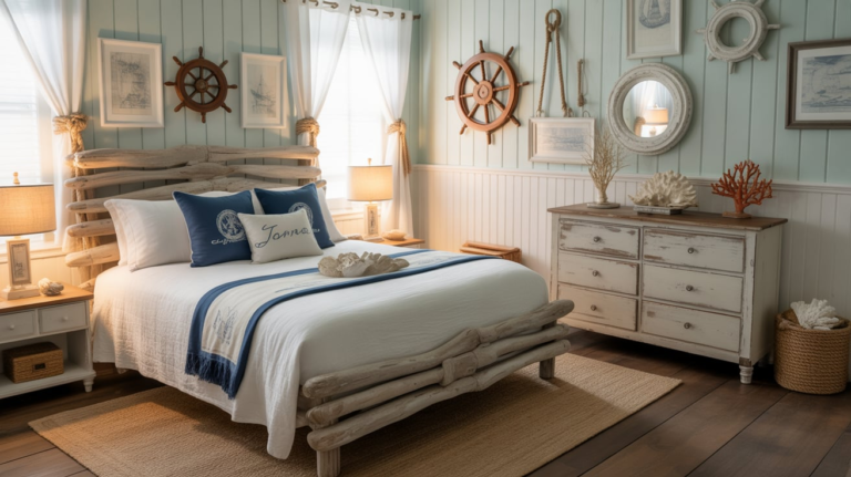 24 Nautical Bedroom Ideas