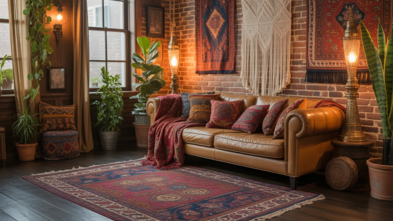 25 Bohemian Living Room Ideas