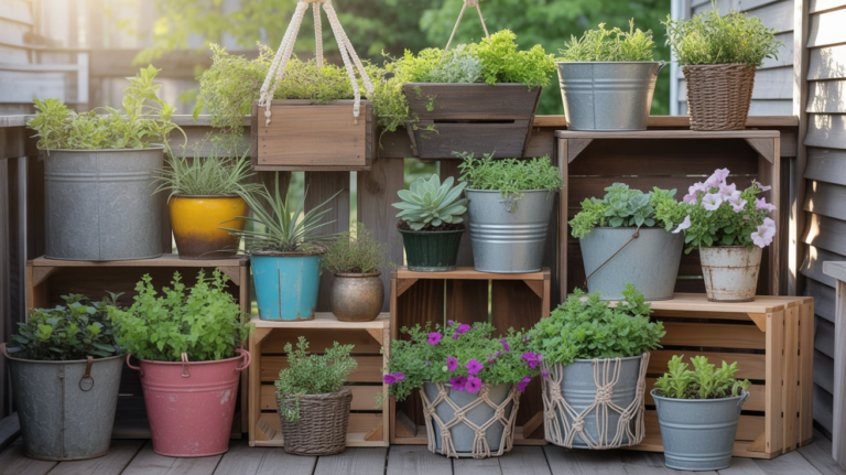 28 Garden Planters Ideas: Make Your Garden Bloom in Style